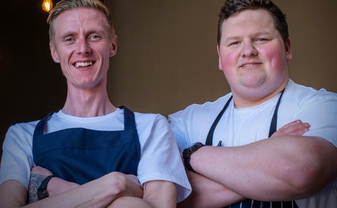Two chefs including Josh Read